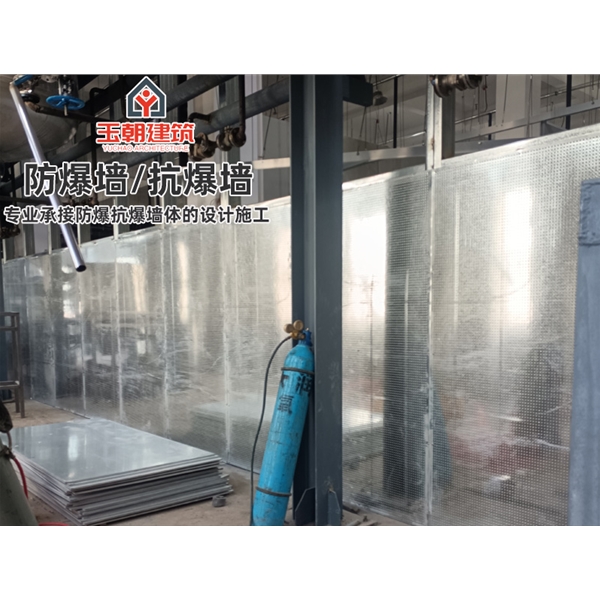 曹县纤维复合钢板抗爆墙定制 轻质防爆墙施工安装一条龙服务